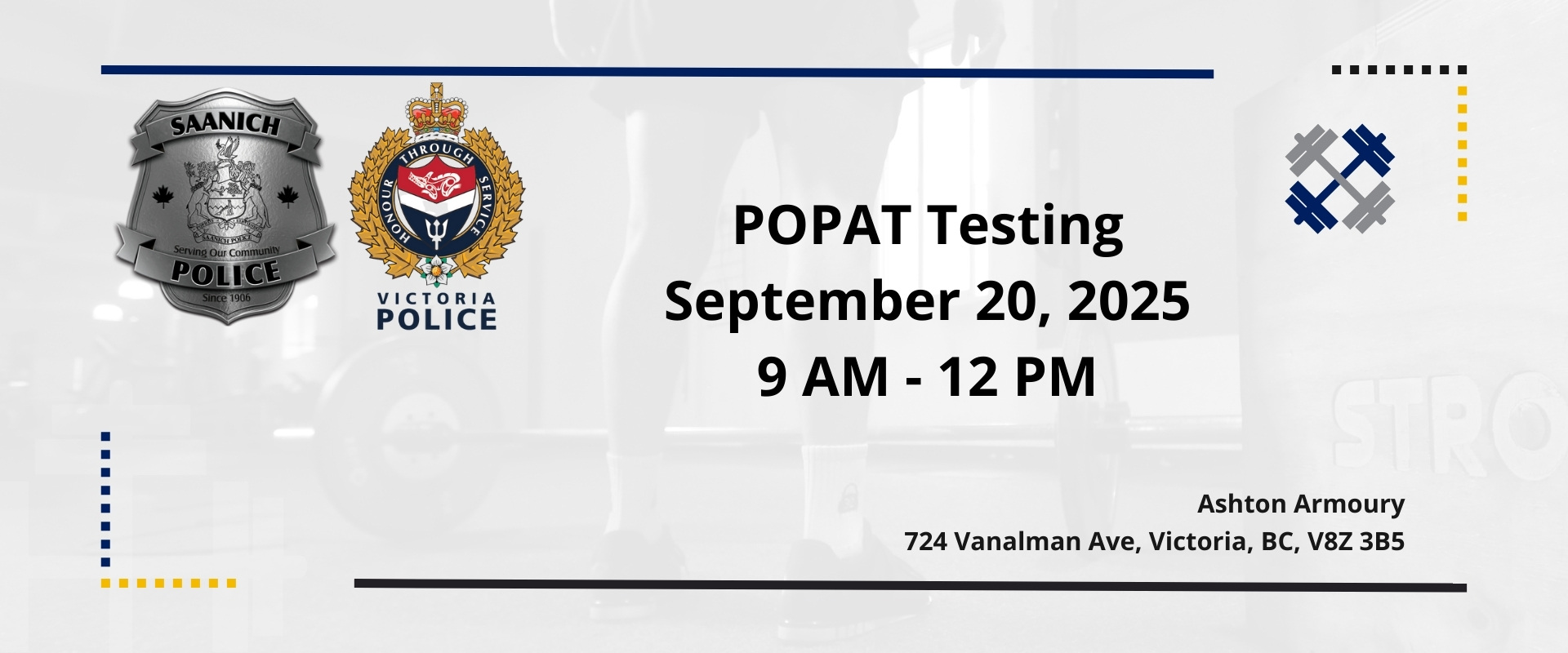 POPAT Registration September 2025  (Registration CLOSES September 17)