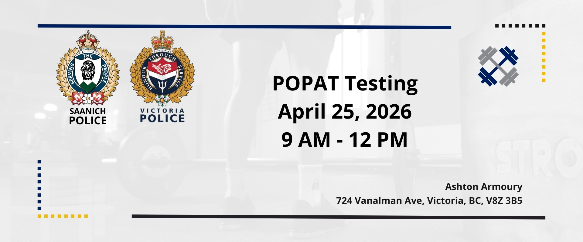 POPAT Registration April 2026  (Registration CLOSES April 22, 12:00pm)
