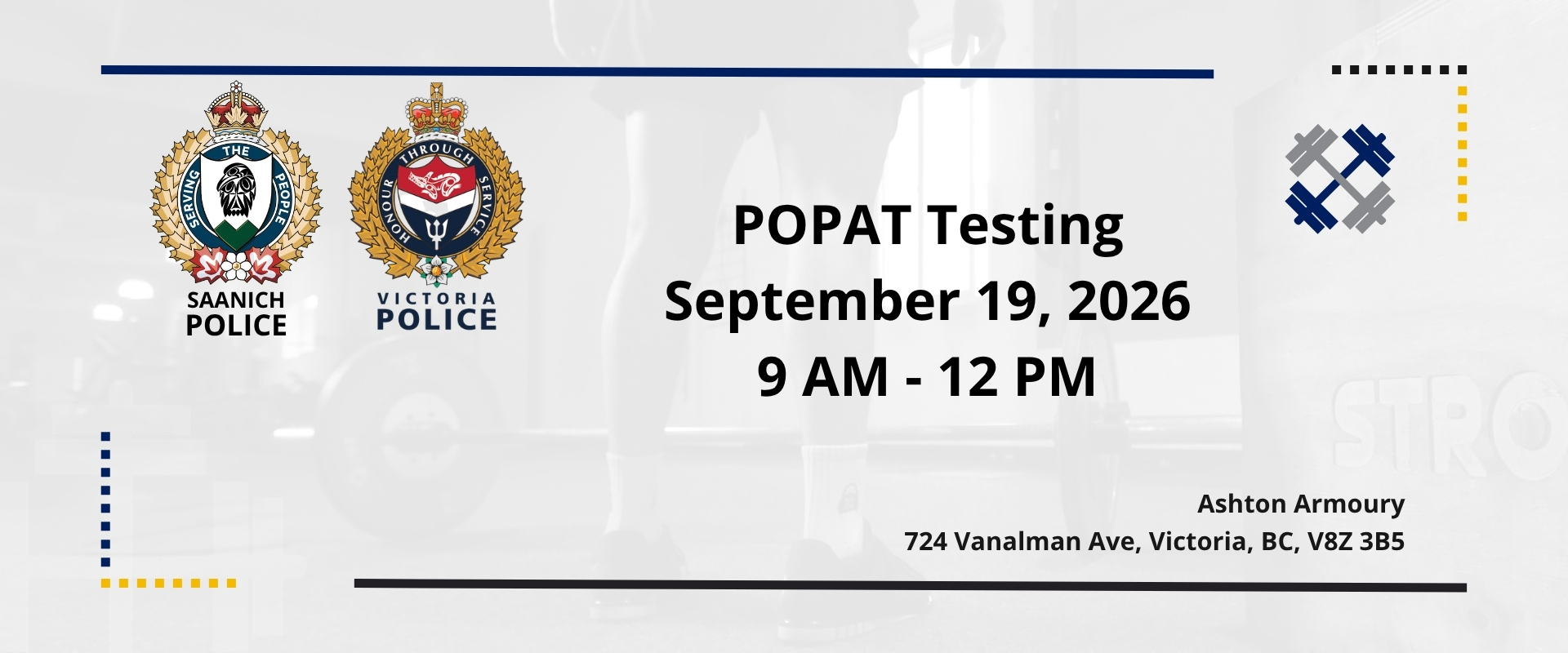POPAT Registration September 2026  (Registration CLOSES September 16, 12:00pm)
