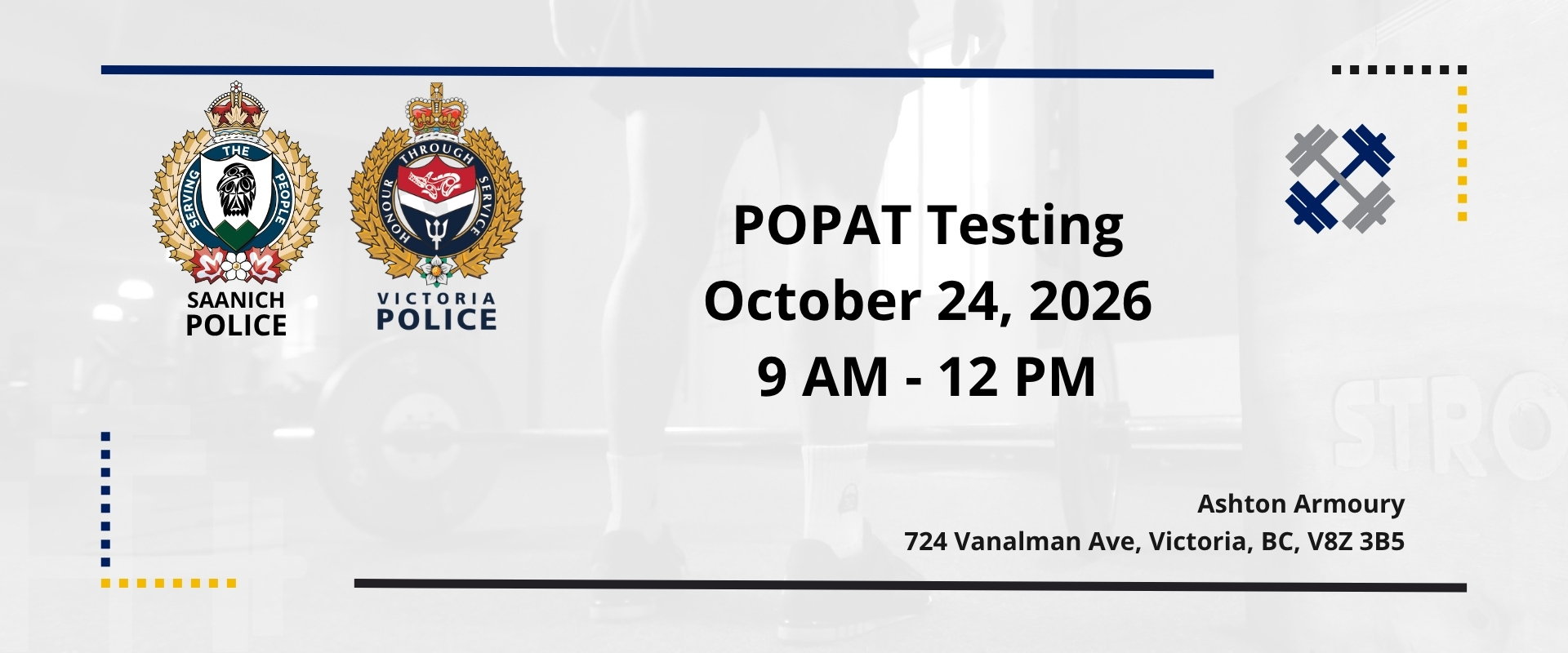 POPAT Registration October 2026  (Registration CLOSES October 21, 12:00pm)